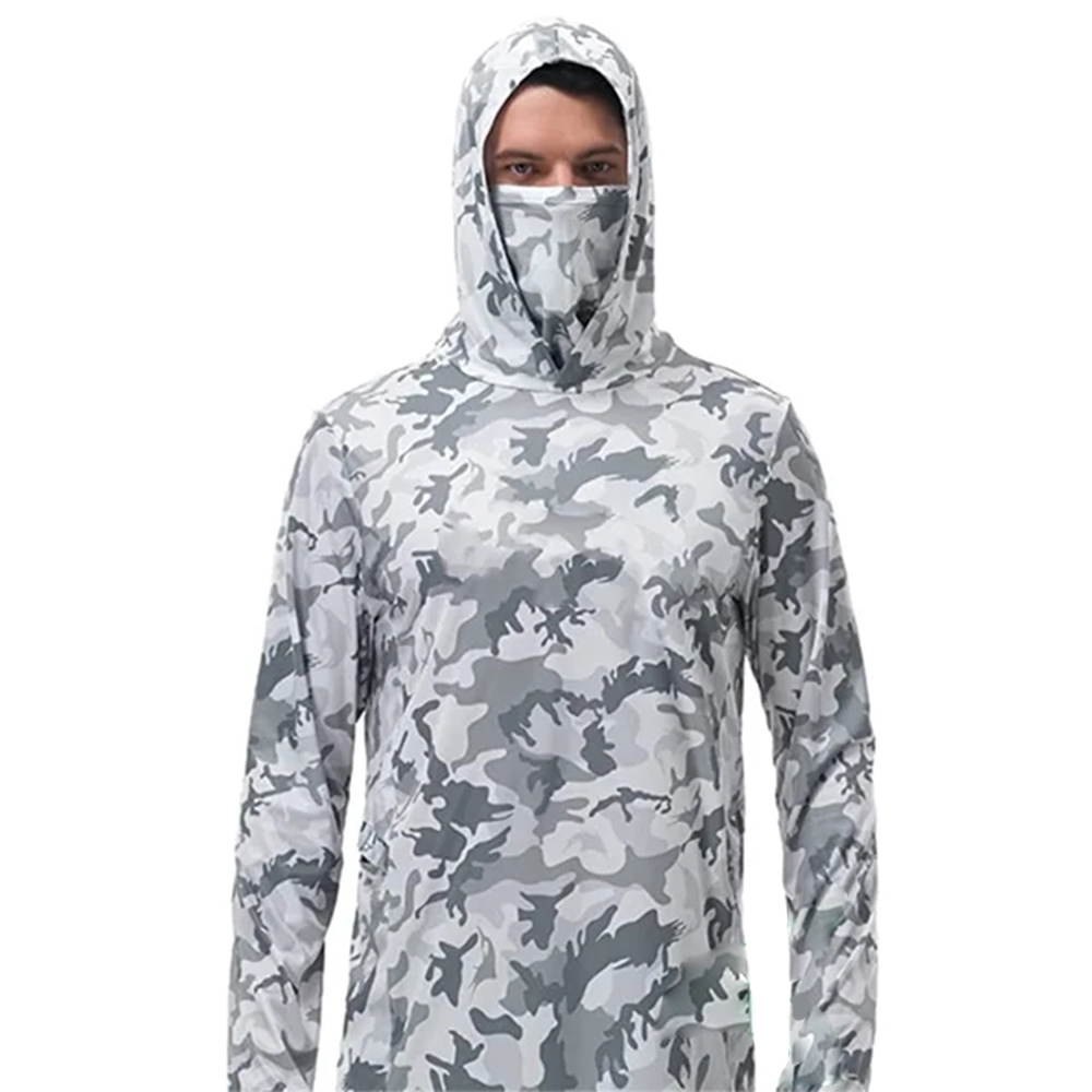 Fishing Shirt Uv Protection - Zomer Visserij Hoodies Heren Jersey camouflage
