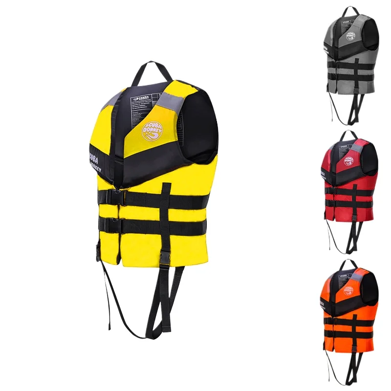 Fishing Jacket Waterproof - Familievest Zwemmen Raften Visboot Reddingsvest Water