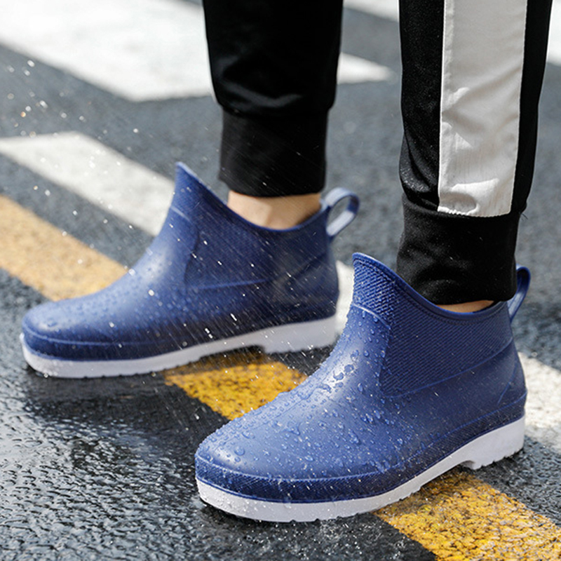Fishing Boots - Lente Unisex Rubber Regen Laars Enkel