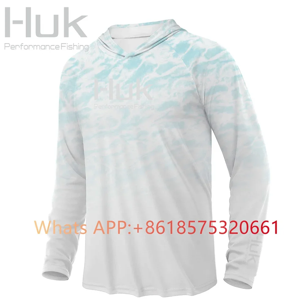 Fishing Shirt Uv Protection - Huk hoodie viskleding shirts kleding lange