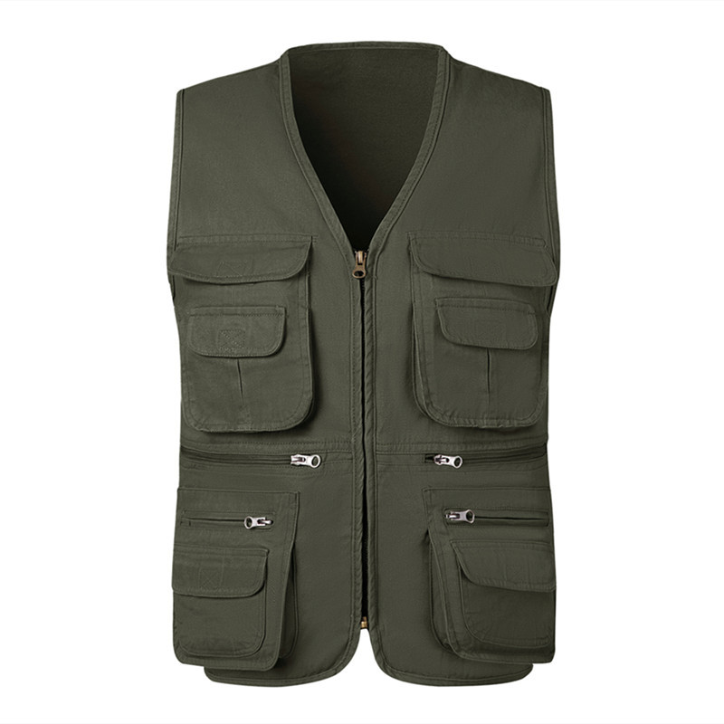Fishing Vest - Zomer Mannen Tactische Wandelen Vissen Vest