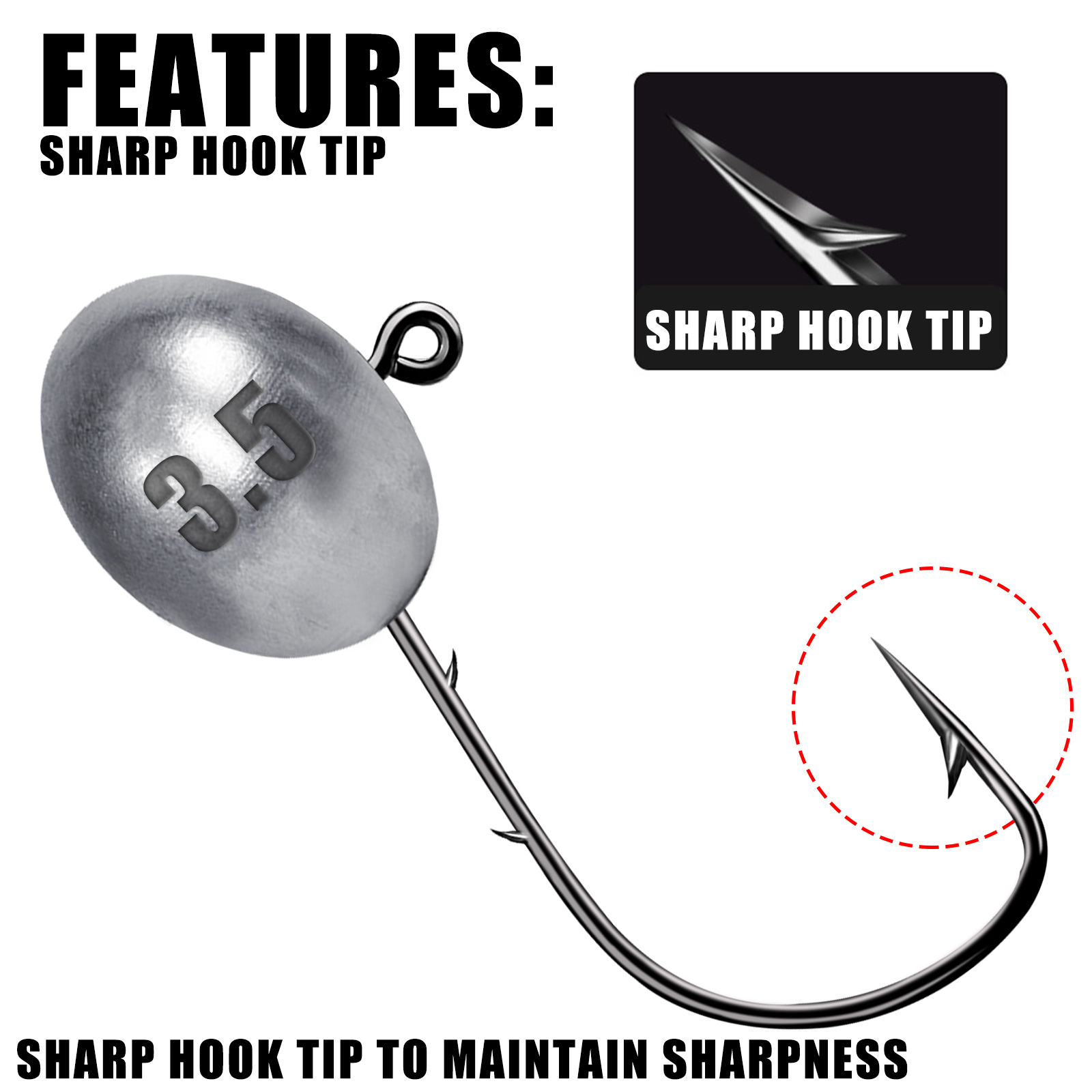 Jig Head Haak 1x Rockfish Ajin - Fishing Belt recensie en prijs