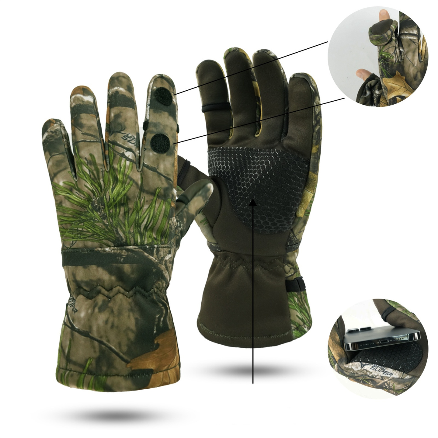 Outdoor Bionische Jacht Camouf - Fishing Gloves recensie en prijs