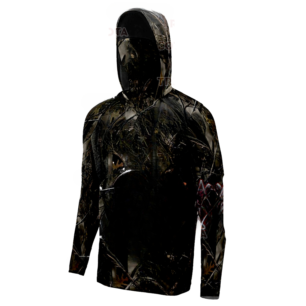 Viskleding Camouflage Lange Mo - Fishing Shirt Uv Protection recensie en prijs